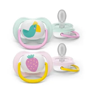 AVENT VARALICA STHR AIR COLL 0-6M PINK/YELLOW 2KOM