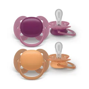 AVENT VARALICA SOFT 18M+ ORANGE/VIOLET 2KOM