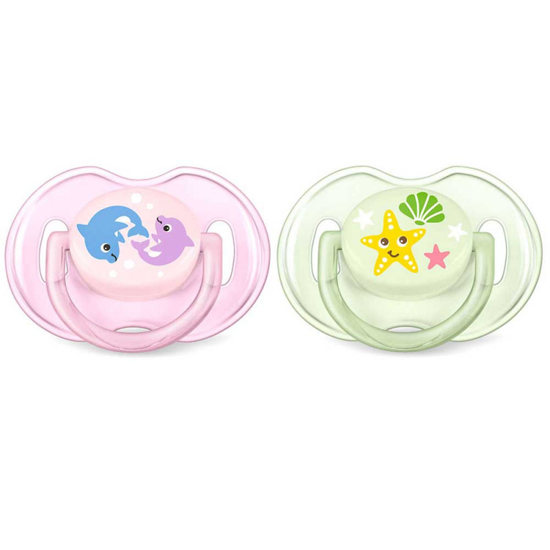 AVENT VARALICA SILIKON CLASSIC 0-6M 2/1 ZA DEVOJCICE