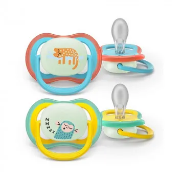 AVENT VARALICA STHR AIR NOCNA 18M+ MONKEY/TIGER 2KOM