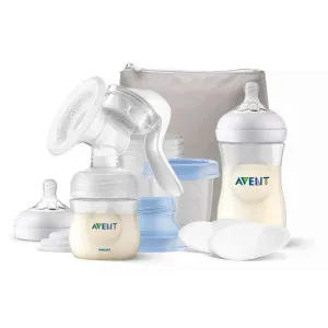 AVENT MANUELNA PUMPICA SET ZA IZMAZANJE NATURAL