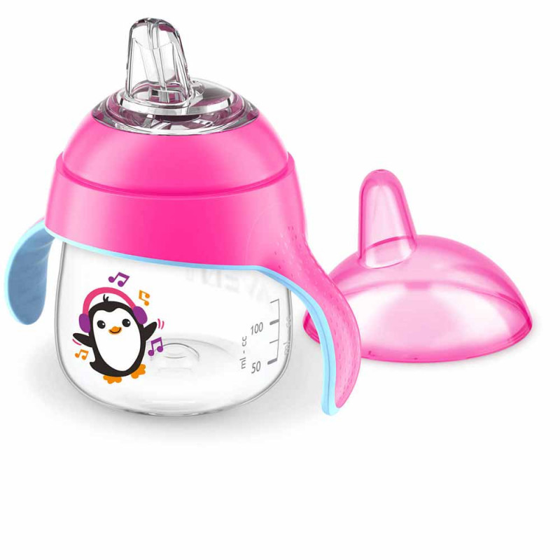 AVENT PREMIUM MAGICNA SOLJA 200ML ROZE MEKANI KLJUN 6116