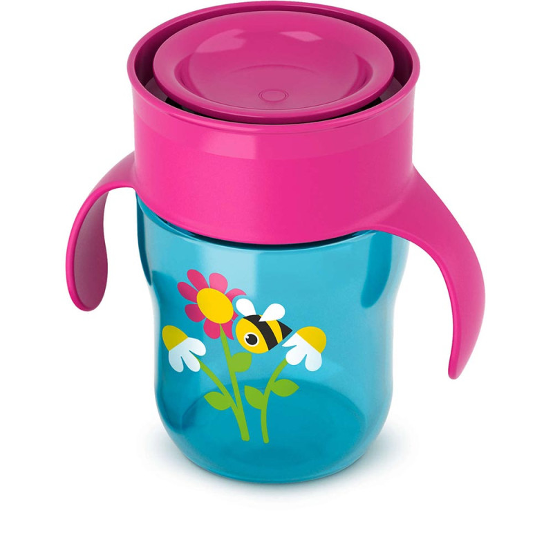 AVENT MAGICNA SOLJA 260ML 9M BLUE PINK 4456