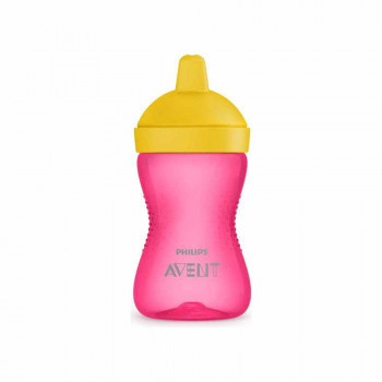 AVENT SOLJA SA TVRDIM KLJUNOM 300ML - ROZE 5590 