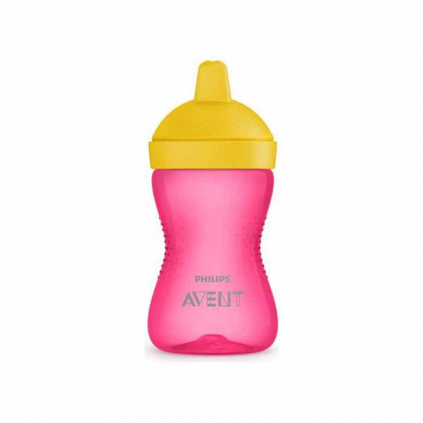 AVENT SOLJA SA TVRDIM KLJUNOM 300ML - ROZE 5590 