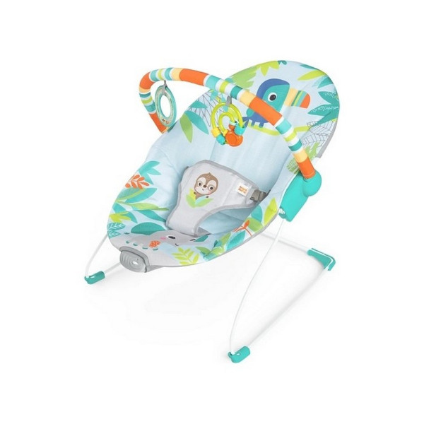 KIDS II LEZALJKA  SA VIBRACIJOM BRIGHT STARTS RAIN FOREST VIBES 