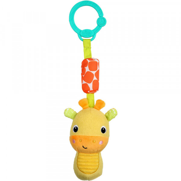 BRIGHT STARTS IGRACKA CHIME ALONG FRIENDS TAKE ALONG TOY - GIRAFFE 12342 