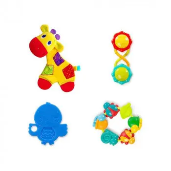 BRIGHT STARTS   TEETHING FUN GIFT SET 52253 