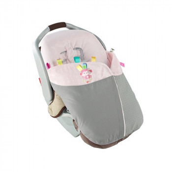 BRIGHT STARTS   SNUGGLE STROL CARRIER BLANKET 60089 
