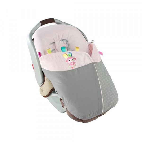 BRIGHT STARTS   SNUGGLE STROL CARRIER BLANKET 60089 