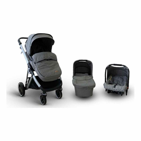BBO KOLICA URBAN LIFE 3U1-LIGHT GREY  SPORTSKO SEDISTE SA NAVLAKOM KORPA AUTOSED 