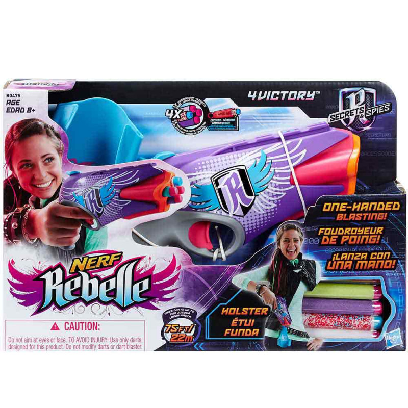 NERF REBELLE 4 VICTORY SET