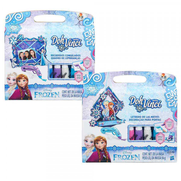 DOH VINCI FROZEN KREATIVAN SET 