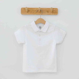 COOL CLUB MAJICA POLO KRATAK RUKAV POLOWHITE CLASSIC