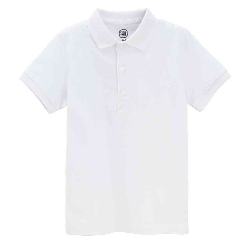 COOL CLUB MAJICA POLO KRATAK RUKAV POLOWHITE CLASSIC