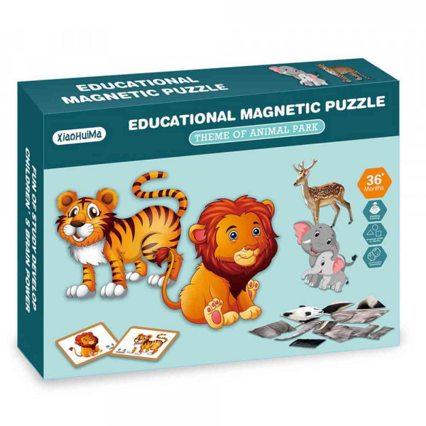 BEST LUCK MAGNET PUZZLE DIVLJE ZIVOTINJE 