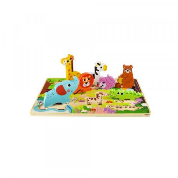 TOOKY DRVENE PUZZLE ZIVOTINJE 633 