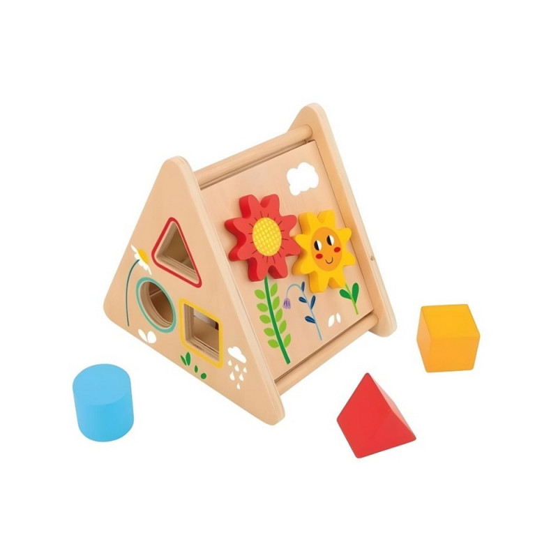 TOOKY TOY DRVENI TROUGAO UMETALJKA 