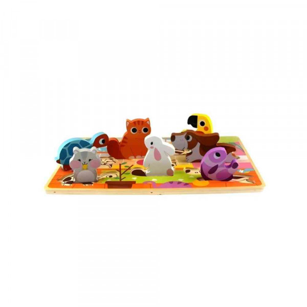 TOOKY DRVENE PUZZLE LJUBIMCI TH635 