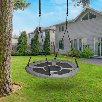 ECO TOYS DEČIJA BAŠTENSKA LJULJAŠKA GRAY
