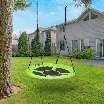 ECO TOYS DEČIJA BAŠTENSKA LJULJAŠKA GREEN