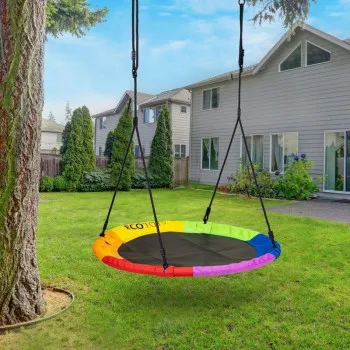 ECO TOYS DEČIJA BAŠTENSKA LJULJAŠKA MULTICOLOR