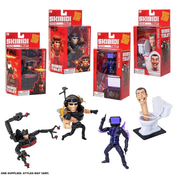 SKIBIDI TOILET DELUXE FIGURE ASST 