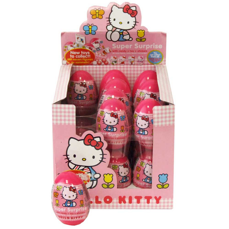 HELLO KITTY PLASTICNO JAJE SA IZNENADJENJEM