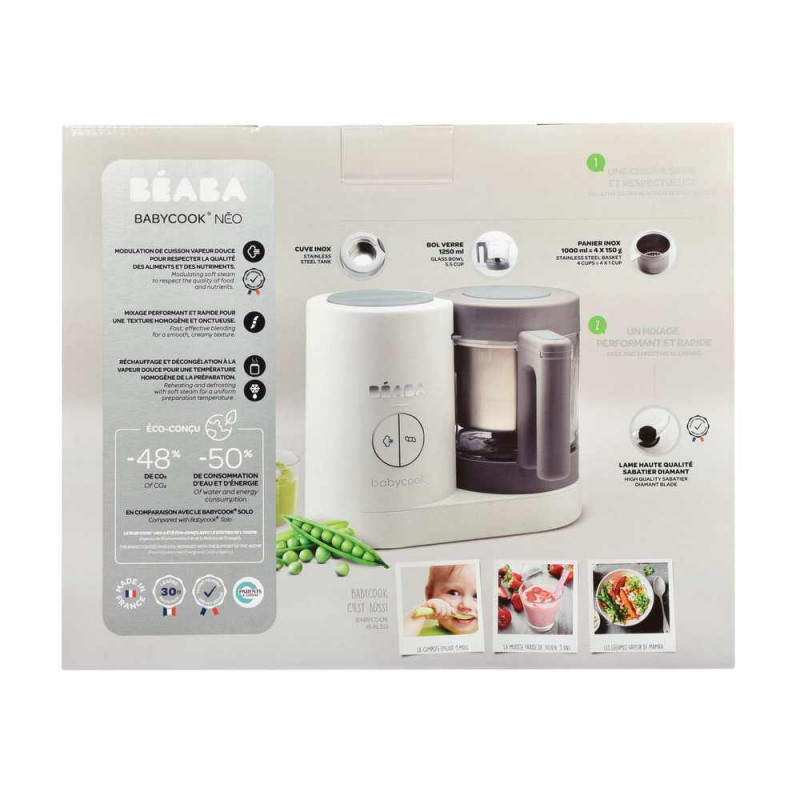 BEABA APARAT BABYCOOK NEO GREY-WHITE