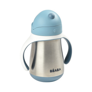 BEABA FLASICA NERDJAJUCI CELIK SA SLAMCICOM 250ML W.BLUE 