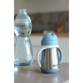 BEABA FLASICA NERDJAJUCI CELIK SA SLAMCICOM 250ML W.BLUE 