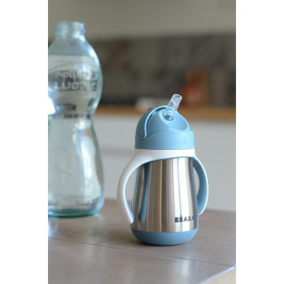 BEABA FLASICA NERDJAJUCI CELIK SA SLAMCICOM 250ML W.BLUE 
