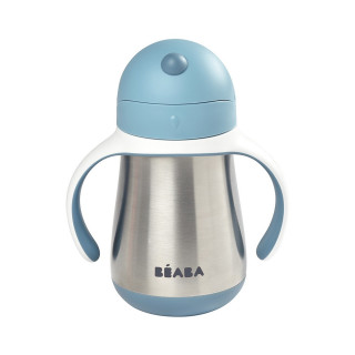 BEABA FLASICA NERDJAJUCI CELIK SA SLAMCICOM 250ML W.BLUE 