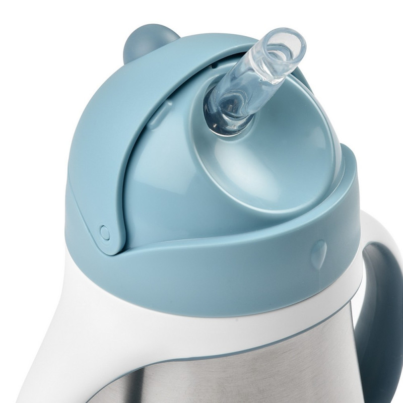 BEABA FLASICA NERDJAJUCI CELIK SA SLAMCICOM 250ML W.BLUE 