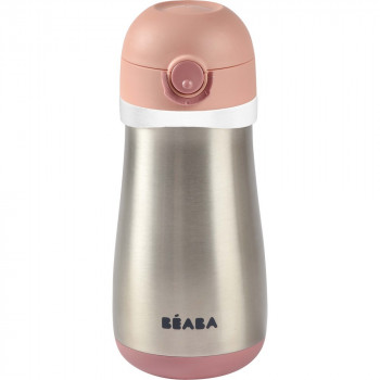 BEABA FLASICA OD NERDJAJUCEG 350ML OLD PINK 