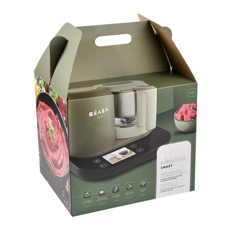 BEABA APARAT BABYCOOK SMART GREY GREEN