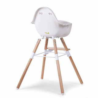 CHILDHOME EVOLU 2 HRANILICA 2 U 1, WHITE