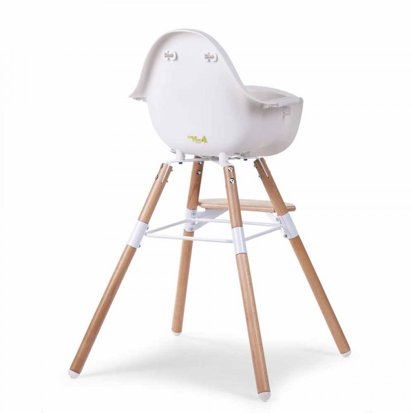 CHILDHOME EVOLU 2 HRANILICA 2 U 1, WHITE