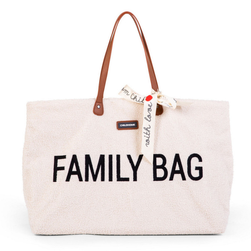 CHILDHOME FAMILY BAG TEDDY OFF WHITE
