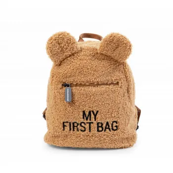 CHILDHOME RANAC ZA VRTIC MY FIRST BAG TEDDY BROWN 