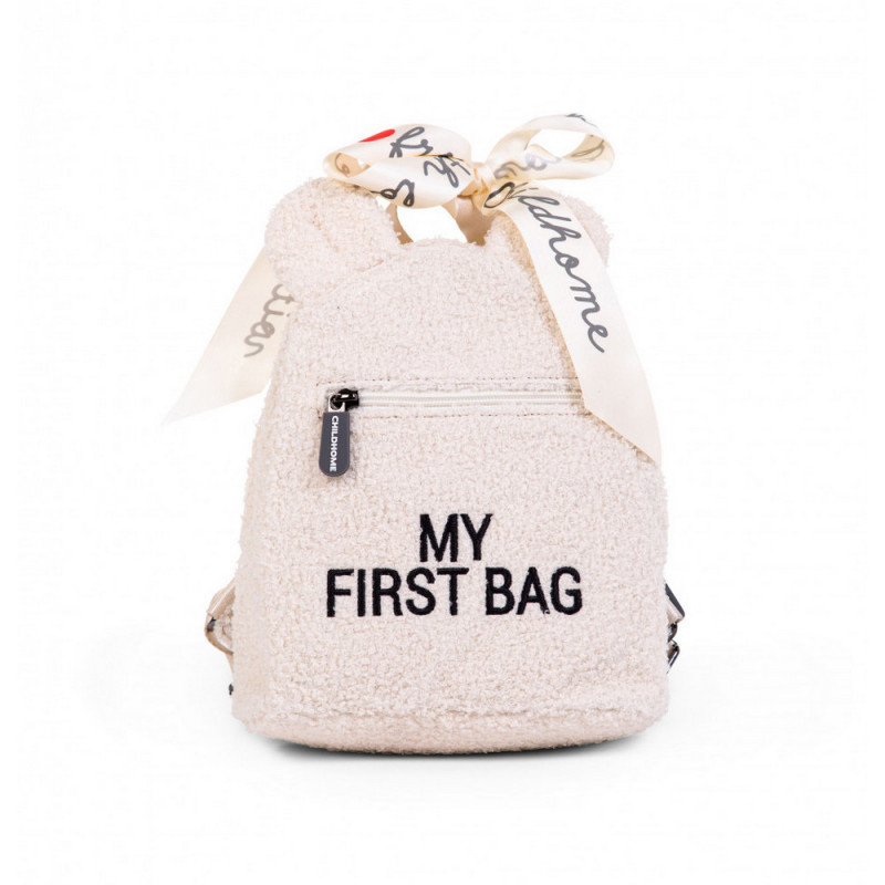 CHILDHOME RANAC ZA VRTIĆ MY FIRST BAG TEDDY OFF WHITE
