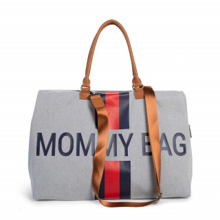 CHILDHOME MOMMY BAG BIG, RUCNA TORBA, SIVA SA PRUGAMA 