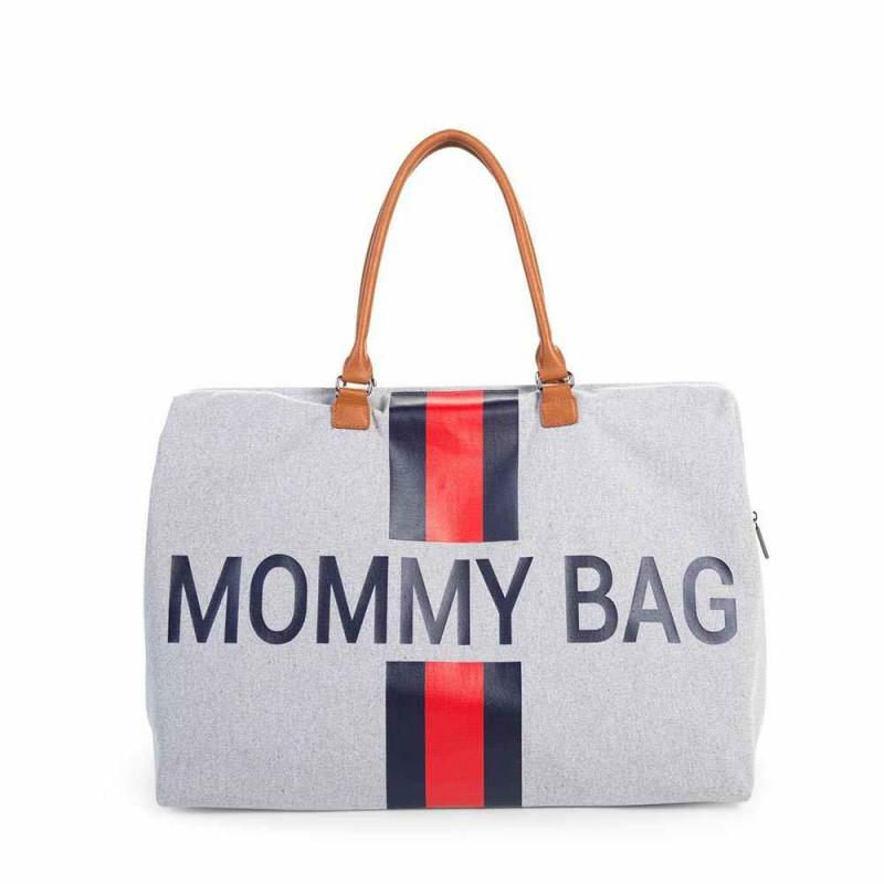 CHILDHOME MOMMY BAG BIG, RUCNA TORBA, SIVA SA PRUGAMA