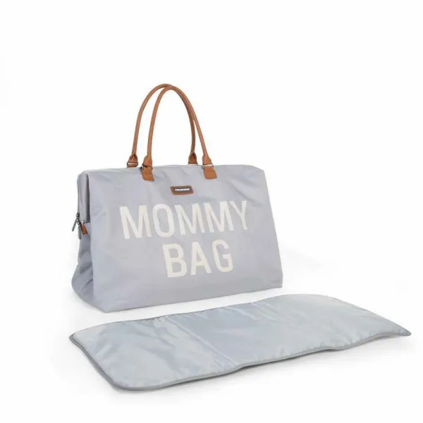 CHILDHOME MOMMY BAG BIG, RUCNA TORBA,SIVO BELA 