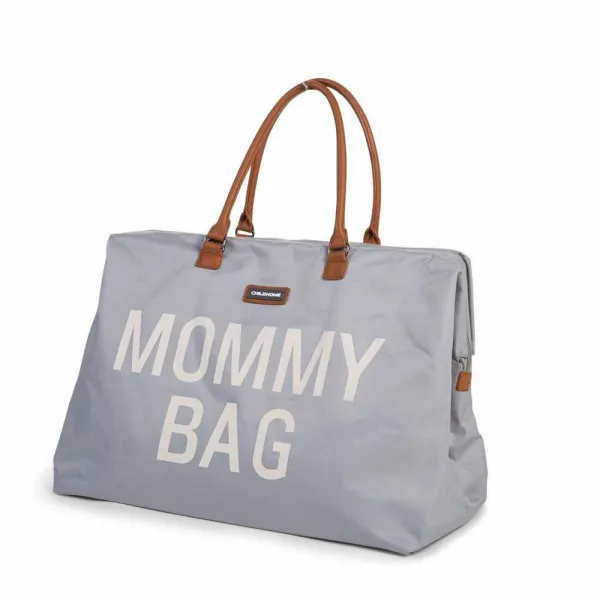 CHILDHOME MOMMY BAG BIG, RUCNA TORBA,SIVO BELA 