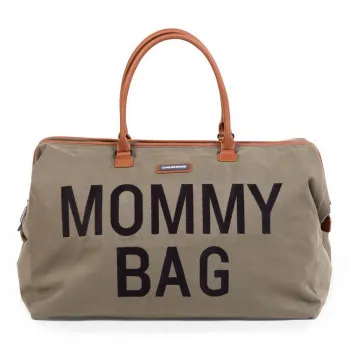 CHILDHOME MOMMY BAG NURSERY BAG  CANVAS  KHAKI 