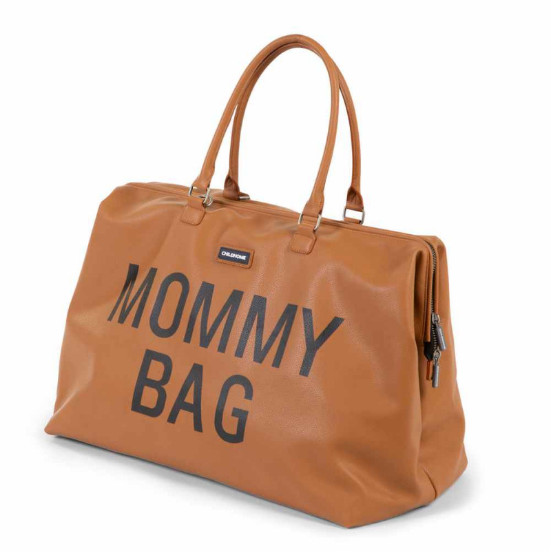 CHILDHOME MOMMY BAG BIG, RUCNA TORBA, LEATHERLOOK BROWN