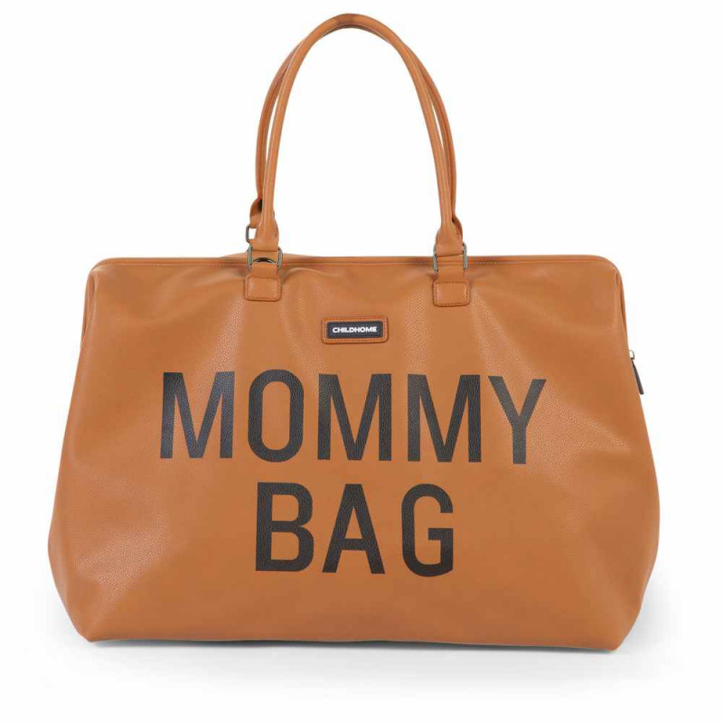 CHILDHOME MOMMY BAG BIG, RUCNA TORBA, LEATHERLOOK BROWN
