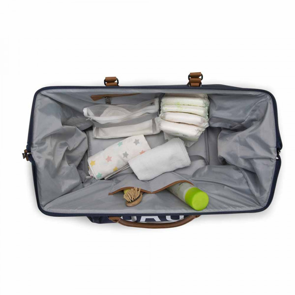 CHILDHOME MOMMY BAG BIG, RUCNA TORBA NAVY