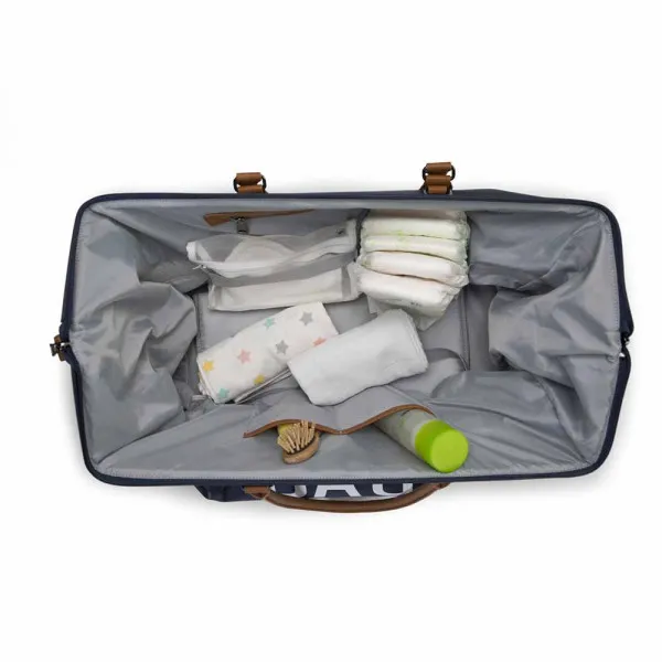 CHILDHOME MOMMY BAG BIG, RUČNA TORBA NAVY 